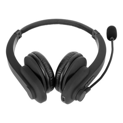 Keenso Comfortable Wireless Telephone Headset Noise Reduction Headset for Office Black