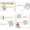 100PCS Girl's Blue Aesthetic Stickers,Cool Travel Stickers,Waterproof Vinyl Stickers for Water Bottles,Laptop,Luggage,Teens Adults,Keyboards,Backpacks,Skateboards,Luggage,Water Bottles,Scrapbooks view 3