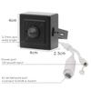 Inwerang 5MP POE IP Security Mini Hidden Camera, 3.7mm Wide Angle Pinhole Lens, Indoor Spy Camera, Must Work with NVR or PoE Switch view 4