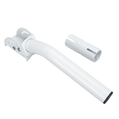 Keenso Windproof Satellite Internet Pole Mount for V2 Rectangular Dish, Durable Stainless Steel, Wide Range of Wall Compatibility