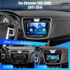 4+128G Hikity for Chrysler 200 200C 2011 2012 2013 2014 Android Car Stereo, 9Incell Touchscreen Radio CarPlay, Android Auto, Bluetooth, GPS Navigation, WiFi, FM, RDS + AHD Backup Camera view 2