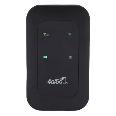 Yosoo Health Gear 4G 5G Portable Mobile WiFi Hotspot Supports,Portable Travel WiFi Router with SIM Card Slot Supports 10 Connected Devices 300Mbps High Speed Hotspot