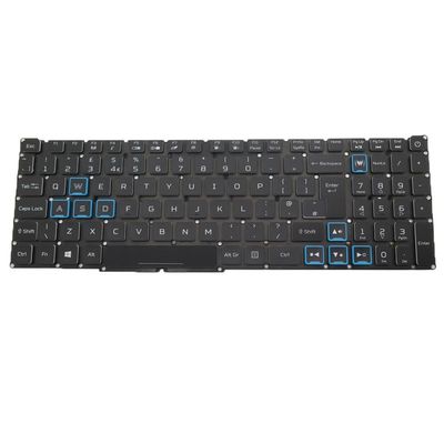 RGB Backlit Keyboard for ACER Nitro 5 AN517-55-558P NH.QLGAA.001 English US Black Colourful Backlit New Compatible Laptop