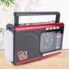 VBESTLIFE Retro Radio, Bluetooth Speaker with FM AM SW Reception, Portable Multifunctional Radio with Clock and Flashlight, for Indoor Outdoor Use (Red) view 3