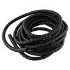 Black Spiral Hydraulic Hose Guard Cable Protection Wrap,16.4 FT Length for Hoses, Flexible High Density Polyethylene Sleeve for Industrial Pneumatic and Wiring Applications(D-10mm) view 1