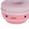 BAFOVY Rabbit Headphones Foldable Over Ear Headset with LED Light Adjustable Headband 12H Playtime for Kids Girls Boys Age 3+ (Pink) view 4