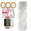 apgo 6x Hydrogel Matte Screen Protector for Nongamx Montre Connecte, Hydrogel Film, Flexible, Soft TPU with positioning layer easy installation view 2