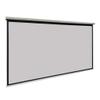 100 Inch 16:9 Hand Projector Screen Matte Gray Fabric Fiber Glass 3D Wall Mounted Curtain for Home Theater view 1