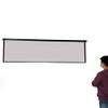 100 Inch 16:9 Hand Projector Screen Matte Gray Fabric Fiber Glass 3D Wall Mounted Curtain for Home Theater view 4