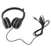 Keenso Foldable On Ear Kids Headphone Wired Child Headset, Stereo Noise Isolation Headset with Mic, Suitable for Travel Plane, Black view 3