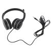 Keenso Foldable On Ear Kids Headphone Wired Child Headset, Stereo Noise Isolation Headset with Mic, Suitable for Travel Plane, Black view 4