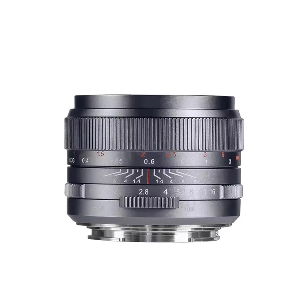 Compatible for Sony E-Mount 35mm F1.4 Full Frame Manual Focus Prime Lens(Titanium Gray,E-Mount(FE))