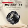 Compatible for Sony E-Mount 35mm F1.4 Full Frame Manual Focus Prime Lens(Titanium Gray,E-Mount(FE)) view 2
