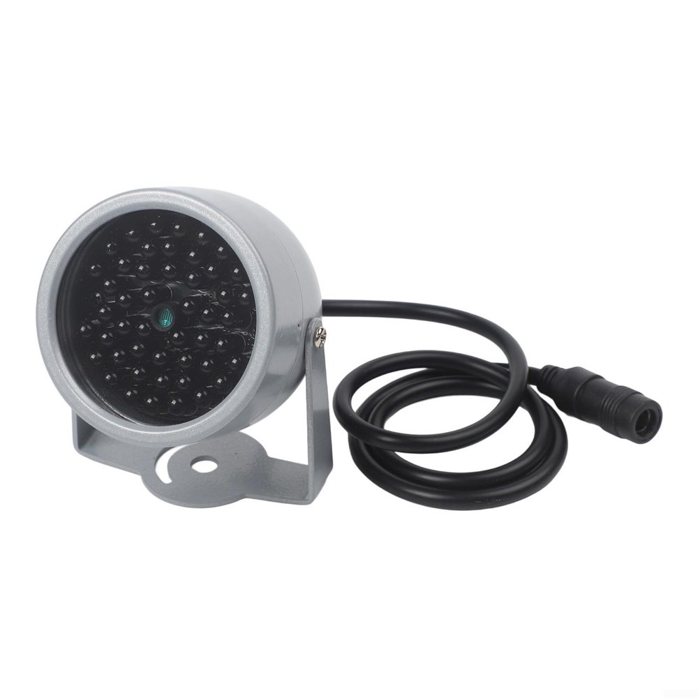 HanOaki Infrared Illuminator, 48 LED Infrared Lights Waterproof Night Visions IP Camera Security Auto Sensor Illuminating CCTV, 940nm Infrared Illuminator 5-10m Range