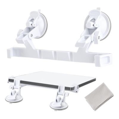 Olnverath Starlink Mini Car Mount for Dashboard, Suction Cup Mount for Dashboard & Windshield Ensures Stable Satellite Signal While Driving, Suitable for Most Vehicles(White)