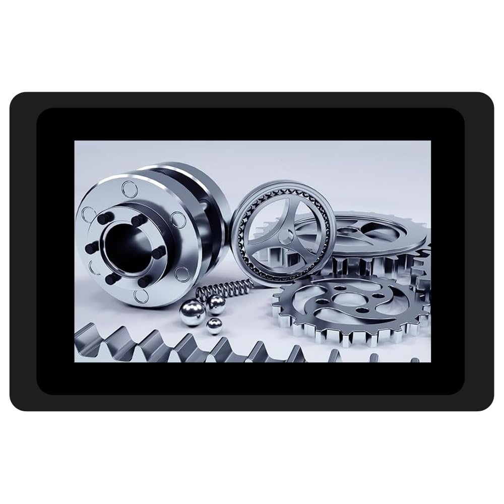 LEANGLE 10.1" Industrial Embedded Touch Panel PC,Capacitive Touch Screen,2*COM/6*COM,RS232 or RS485,Windows 10 or Linux Ubuntu