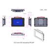 LEANGLE 10.1" Industrial Embedded Touch Panel PC,Capacitive Touch Screen,2*COM/6*COM,RS232 or RS485,Windows 10 or Linux Ubuntu view 2