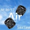 Compatible for Fujifilm X-Mount 15mm 25mm 35mm 56mm Auto Focus Prime Lens Set(AF 15mm F1.7 Air,E-Mount(APS-C)) view 3