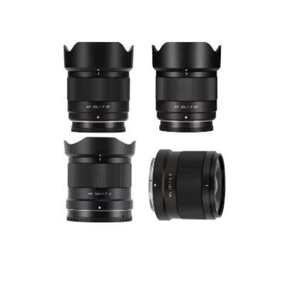 Compatible for Fujifilm X-Mount 15mm 25mm 35mm 56mm Auto Focus Prime Lens Set(AF 25mm F1.7 Air,Z)