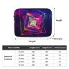 13 inch Portable Laptop Bag - Neon Line Printing Shockproof Laptop Inner Pocket for Business, Travel, School, Office view 4