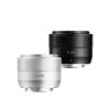 Compatible for Fujifilm X-Mount 35mm F1.8 II APS-C Large Aperture Auto Focus Lens(Silver,XF) view 2
