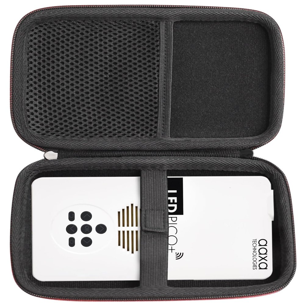 BuerHaton Hard Travel Storge Case Compatible with AAXA Portable LED Pico+ MAX Mini Movie/Cookie Projector Only Case