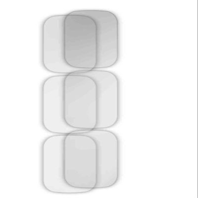 apgo 6x Hydrogel Ultra-Clear Screen Protector for Giewont Fit&GO Duo GW200, Hydrogel Film, Flexible, Soft TPU with positioning layer easy installation