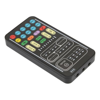 Drfeify Voice Changer PC 450mah 5V Multifunctional Sound Changer, 8 Sound Effects, for Online Games and Entertainment (I9 English Edition)