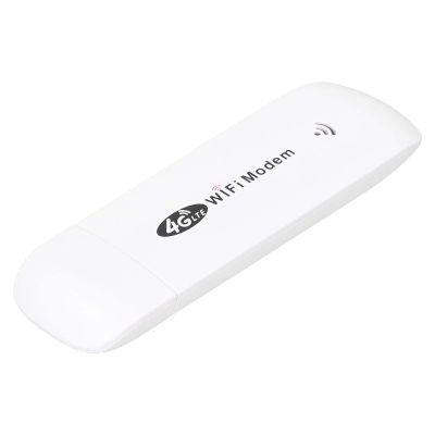 Drfeify 4G LTE WiFi Modem Dongle Convenient Mini Wireless Router for Car WiFi with SIM Card Slot, Support 150mbps for WindowsAndroidLinux, LED Indicator for Sharing