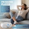 Philips CD Player Boombox, Dynamic Bass Boost with Bluetooth, FM Radio, USB Playback & AUX Input, Portable Top-Loading Boombox, Clear Stereo, RW/MP3 Compatible (White) view 3