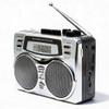 Zunate Multifunctional Retro Cassette Player Recorder with Built in Speaker Headphone Jack Digital Clock Timer AM FM Radio Microphone Recording view 1