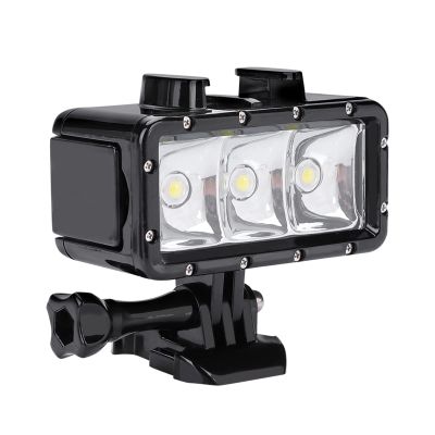 KIMISS 30M 98 4Ft Diving Led Video Light Mini Fill Lamp for and Action Cameras