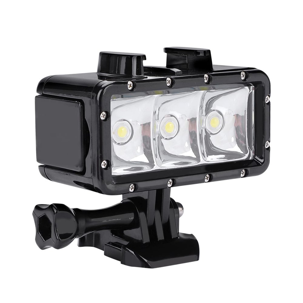 KIMISS 30M 98 4Ft Diving Led Video Light Mini Fill Lamp for and Action Cameras