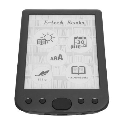 Lightweight Electric Book Reader with Touch Screen for Bookworms