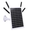 Keenso IP66 Water Proof Solar WiFi Extender with SIM Card Slot for Stable Connectivity, for in Remote Locations (Black Antennae) view 1