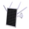 Keenso IP66 Water Proof Solar WiFi Extender with SIM Card Slot for Stable Connectivity, for in Remote Locations (White Antennae) view 2