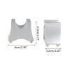 4pcs/Set Metal Foot Nails Cable Tray Stand Feet Power Cable Bracket Clamp Clip Stand Accessories view 4