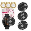 apgo 6x MATTE Hybrid protective glass compatible with Mobvoi TicWatch Pro 3 Ultra GPS, flexible nano glass, great replacement for tempered glass, scratch-resistant, full glue view 2