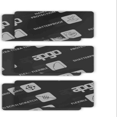 apgo 6x MATTE Hybrid protective glass compatible with Garmin Foretrex 801, flexible nano glass, great replacement for tempered glass, scratch-resistant, full glue