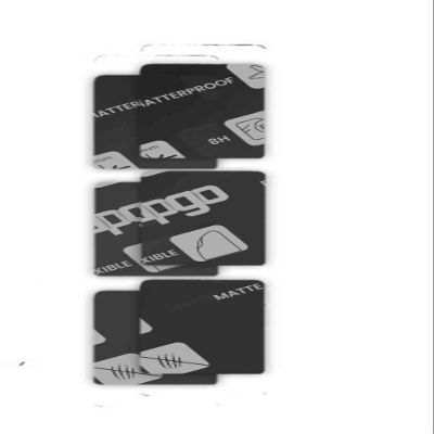 apgo 6x MATTE Hybrid protective glass compatible with Garmin Vivosport, flexible nano glass, great replacement for tempered glass, scratch-resistant, full glue
