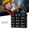LAISANIM UV9R Plus Replacement Keypad, 8 Pack Silicone Numeric Keyboard for 9R Plus Two Way Radio, Front Panel Repair Kit, Tactile Responsive Replacement Keypad Set view 2