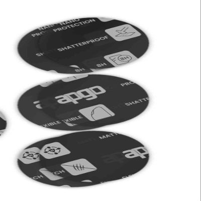 apgo 6x MATTE Hybrid protective glass compatible with Mobvoi TicWatch Pro 3 GPS, flexible nano glass, great replacement for tempered glass, scratch-resistant, full glue