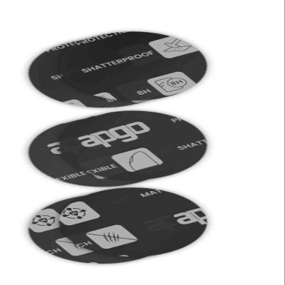 apgo 6x MATTE Hybrid protective glass compatible with Guess Connect Touch C1002M1, flexible nano glass, great replacement for tempered glass, scratch-resistant, full glue