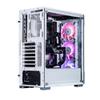 Velztorm White Fultix Custom Built Gaming Desktop PC (AMD Ryzen 5-5500, GeForce RTX 5060, 16GB DDR4, 512GB PCIe SSD, RGB Fans, 750W PSU, WiFi 5, Bluetooth 4.2, RJ-45, HDMI, Win 11 Home) view 4