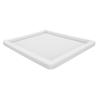 BAFOVY Mini Dish Antenna Silicone Case for Satellite Dish Shockproof with Built in Vent for Outdoor Travel Camping (White) view 1