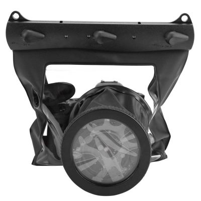 Pssopp Underwater Diving Case for DSLR, Polycarbonate 20M Housing, Secure Design for Snorkeling and Marine Photography (Black)