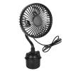 BAFOVY USB Car Fan 3 Speed Adjustable Portable Auto Fan with Flexible Gooseneck for Cars Trucks SUVs RVs Buses view 1
