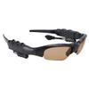 Keenso Wireless Bone Conduction Glasses Headphone Stereo Earphone for Music Lovers, Stable Connection Transparent (Dark Brown) view 3