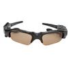 Keenso Wireless Bone Conduction Glasses Headphone Stereo Earphone for Music Lovers, Stable Connection Transparent (Dark Brown) view 4
