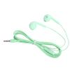 Keenso Headphones with Stable Headphones HiFi Cable with Wire Control for Clear Calls, Ergonomic Comfort for Comfort, Suitable for Mobile Phones (Green) view 4